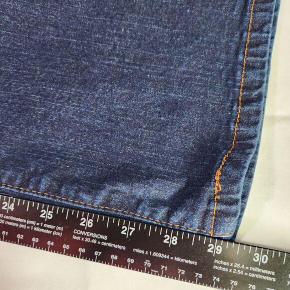 Levi's Women's 14P Perfectly Slimming Bootcut 512 Jeans Dark High Rise‎ Short - Picture 7 of 9